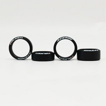 버기카 20mm/22mm 플랫 드리프트 타이어 니첼린 RC 자동차 1/28 1/24 DriftArt2 교쇼 미니-Z 미니-Q XRX DRZ ATM Wltoys K989 k969, [03] 2Wide2Narrow 20mm