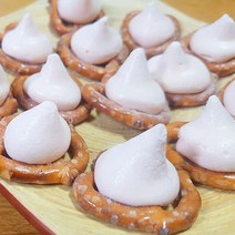 머랭 쿠키 대용량 수제쿠키 답례품, 큰통 프레첼