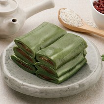 시루조아 우리쌀 굳지않는 쑥 앙꼬절편 15개입 1050g 개별포장 떡, 70g, 15개