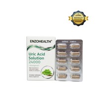 (엔조헬스) 요산 솔루션 24 000mg 엔조제놀 70정 Uric Acid Solution 24000+Enzogenol