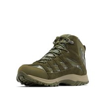 컬럼비아 남성 크레스트우드 미드 방수 하이킹 부츠 코도반/스쿼시 105 와이드