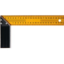 블루텍철직자 직각자 알루미늄 눈금 규격 300 1EA 401 0892