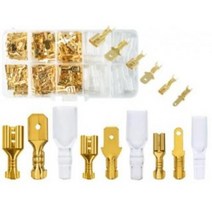단구마켓 커넥터 세트 단자 배선 암단자 수단자 전선 연결 암 수 컨넥터, 300pcs C
