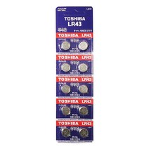 도시바 코인셀 LR43 10알 동전건전지 코인건전지