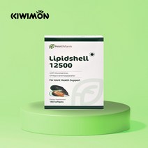 헬스팜 뉴질랜드 초록입홍합 리피드쉘 초록홍합 그린머슬 12500 180캡슐, 1개, 기본