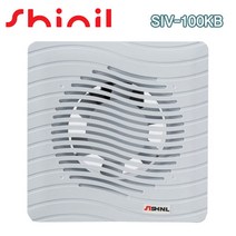 신일전자 욕실용 신일환풍기 SIV-100KB 사이즈 172mm 화장실 저소음 소형 배기팬, 1개