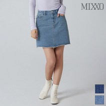 미쏘 데님 미니스커트 MIWWH9911J