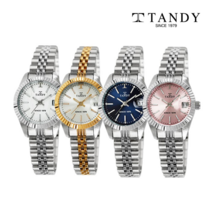 탠디 TANDY 탠디 럭셔리 여성용 메탈 손목시계(오스트리아 스톤 식입)T-3921F 4종 중 택1