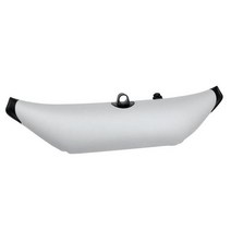 풍선 카약 아우 트리거 안정제 카누 부표 플로트 서있는 물, single white