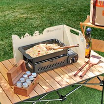 브리즈유 감성 버너 바람막이 M + 가방, 크림베이지, 1세트