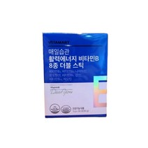 비타마트 매일습관 활력에너지 비타민B 8종 더블스틱, 30포, 3g