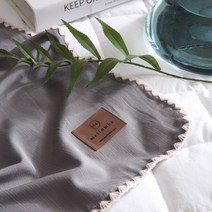 슬러브 뱀부 블랭킷 110x200/160x200 여름이불 시원한 대나무 홑이불 멜로우비홈, 핑크