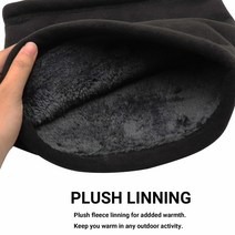 Aiphamy 겨울 더블 레이어 플리스 넥 게이터 넥 워머 스카프 페이스 마스크.. 정품보장, 3 Pack Black Black Grey
