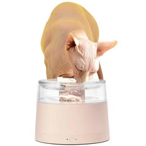 E-Net Innovation 펫 워터 파운틴 PP+ABS 정수기, Pink, MS100