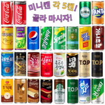 음료수 캔음료 각5캔 골라담기 /탄산음료/과채/과즙/착즙/업소용/소캔/미니캔/콜라, 선택14. 광동 헛개차 180ml 5캔