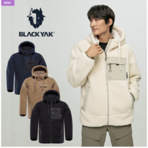 BLACKYAK [블랙야크NC덕천] 22FW 가을겨울인기상품 남여공용 플리스 뽀글이 후드자켓 B마카롱에센셜2후드자켓 1BYJKF2903