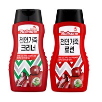 불스원 천연가죽 크리너 천연가죽로션 2종세트, 2세트, 300ml