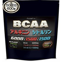 JAY&CO. 무첨가 인공 감미료 BCAA + 아르기닌 & 시트룰린 국내 제조 (노후레이바 600g) JAY&CO. 無添加人工甘味料 BCAA + アルギニン & シトルリン 国内製造