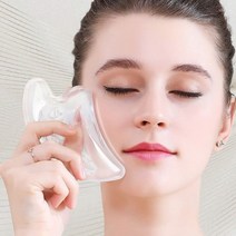 투명하트괄사 마사지기 지압 경락 얼굴살 붓기빼기 턱선 어깨 목선관리 종아리마사지 팔자 십일자주름 마사지도구