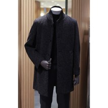 레노마 옴므 AK수원점 레노마 네이비 조직물 패턴 카라배색 코트ANLBMH75