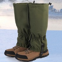 방수 신발 등산 스패츠 발목 숏스패츠 심마니 각반, 발목스패츠 블랙