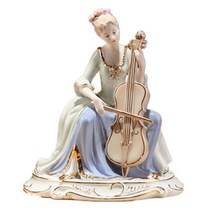 LLADRO 야드로 스타일 도자기 인형 집들이 결혼 선물 북유럽 감성 소품, 첼로