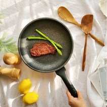 PFOA프리 플라즈마 용사 코팅 인덕션 프라이팬 26cm, 없음