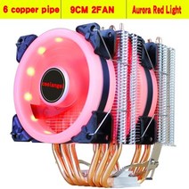 cpu성능순위 중고cpu coolangel 6 히트 파이프 cpu 쿨러 4 핀 pwm, 팬 2개, 없음, 3핀(lga x79 x99)