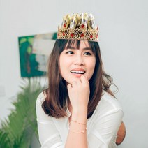 용돈 왕관 생일 돈 왕관 어버이날 선물 부모님 생일선물, 에메랄드 용돈왕관