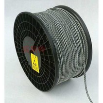 제전로프 정전기줄 탄소섬유 로프 정전기 방지 100M, 직경 6mm