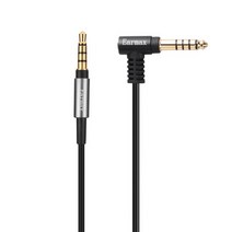 오디오 테크니카 ATH-M50xBT 용 4.4mm2.5mm ~ 3.5mm 밸런스드 케이블 BT2 SR50BT Bowers & Wilk B W PX, 01 4.4mm