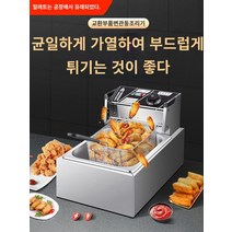 가정용 메뚜기튀김 가마솥 튀김기 핫도그 미니 감자튀김 멜라트 프라이드 팬 -전기 프라이드 퍼니스 상업 부스 가스 단일 -실린더 듀얼 -실린더 가스 가정 튀김 직렬 튀김 프리터, 이중 -실린더 Guodong Cook Book 플래그