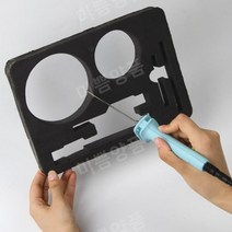 우드락커터기 포맥스재단 폼보드 우드락 스티로폼 자르기 열선 커터기 커팅기, 온도 조절기  + 15CM 펜