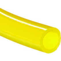 Tygon F-4040-A PVC 연료 및 윤활유 튜브 0.3cm(1/8인치) ID 0.6cm(1/4인치) OD 0.1cm(1/16인치) 벽 3m(10피트) 길이 옐로우