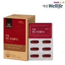 잇몸 어금니 상처 염증 고름 부었을때 아플때 입안이 헐었을때 입냄새 치주염 구내염 면역력 강화 레드 프로폴리스 리소자임, 5BOX(5개월분), 5개