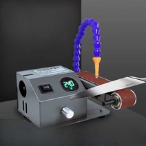 전동숫돌 밸트 그라인더 칼갈이 샌딩 샤프너 다용도, 속도 조절형 디지털 모델 (건식 연삭)