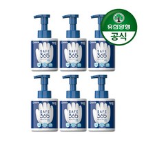 유한양행 해피홈 SAFE365 핸드워시 용기형 무향, 350ml, 6개
