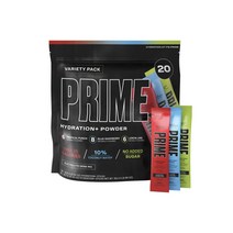 프라임 Prime Hydration + Electrolyte Powder Mix Sticks Variety Pack (20 pk.) 음료 드링크 파우더 미국배송비 무료 55500원, 20팩, 9.91g