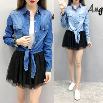 Happy shopping 여름 가을 간절기 여성 셔츠 남방 블라우스 미시 데일리룩GL1961