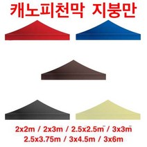 [목조외쪽지붕] 럭시홈 캐노피천막 지붕만 - 2x2m / 2.5x2.5m / 2x3m / 3x3m / 2.5x3.75m / 3x4.5m / 3x6m, 커피