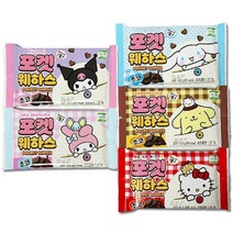 서주 포켓 웨하스 초코 과자 16.6g 웨이퍼, 21개