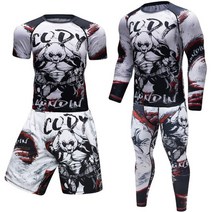 주짓수래쉬가드 도복 운동복 남성 압축 셔츠 mma bjj gi t shirts 바지 권투 무에타이 반바지 rashguard kickboxing boxeo fitness jiu