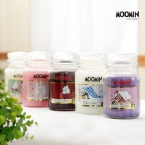 MOOMIN 무민캔들 라지자 향초 양초, L_체리크러쉬, 1개