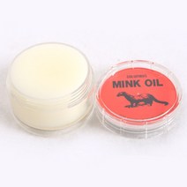 가죽 복원 페인트 신발 가방용 밍크 오일 크림 케어 실용적인 유지 광택 공예 액세서리 45ml