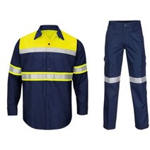 작업복 겨울 스즈키 방진 피스 작업 복 여름 면화 hi vis 긴팔 반사 안전 포터 건설 노동자 전기