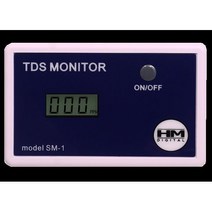 염도측정기 염도계 디지털 염분 용존 산소 총 경도 수질 순도 테스터 TDS 미터 필터 LCD 디스플레이 온도 학교/실험실, SM-1