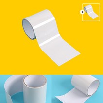 1+1 텐트 캠핑 자동차 누스 크랙 보스 테이프 방수 배수관 방수패치 150CM WHITE