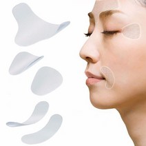 링클스티커 얼굴 주름 피부 리프팅 테이프 이마 패치, 27pcs원형BL10012, 27pcs원형BL10012