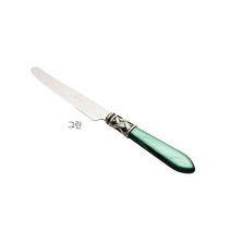 까사부가티 알라딘 커트러리 모음 (커피스푼/케이크포크/포크/나이프/스푼/젓가락), 4. 나이프 그린