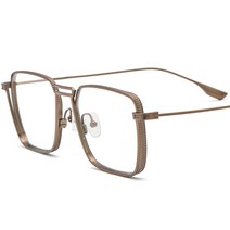 일본 초경량 금속테 안경 티타늄 가벼운 하금테 아세테이트 투브릿지 럭셔리